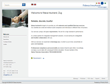 Tablet Screenshot of fidexa.ch
